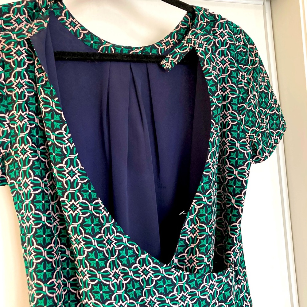 NWOT J. Crew Silk Swoop Dress - Picture 4 of 7